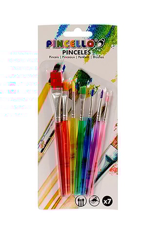 7 pinceaux - Dès 6 ans