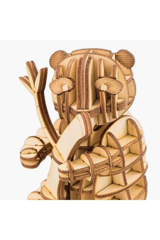 Puzzle Panda 3D en bois - 67 pièces - Dès 3 ans