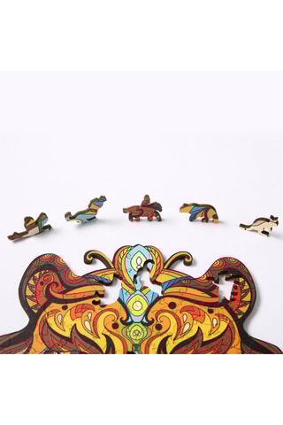 Puzzle tigre 3D en bois - Dès 3 ans - A4