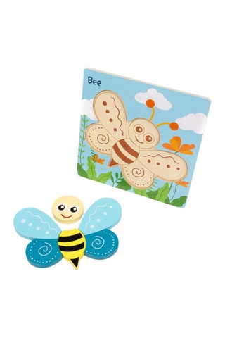 Puzzle en bois Abeille - 6 pièces - Dès 3 ans