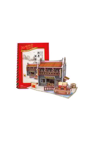 Puzzle 3D Restaurant traditionnel chinois - 38 pièces - Dès 6 ans