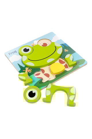 Puzzle en bois Grenouille - 7 pièces - Dès 3 ans