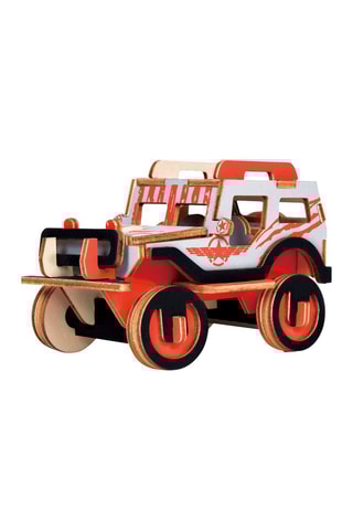 Puzzle en bois 3D Jeep - 40 pièces - Dès 8 ans