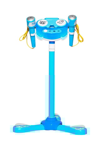 Karaoké avec 2 micros - Bleu