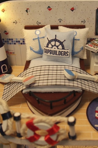 Maquette 3D Côte d’Azur en bois 