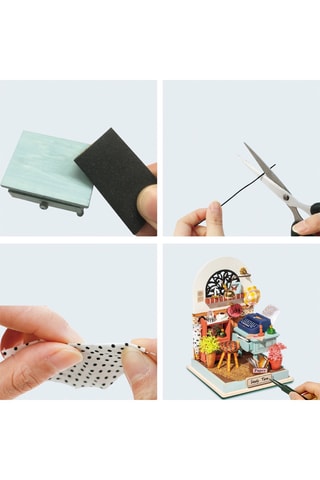 Maquette 3D Studio d'enregistrement en bois - 57 pièces - Dès 6 ans