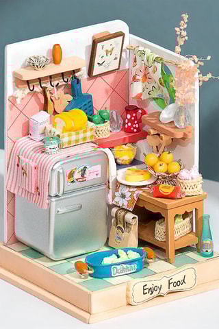 Maquette 3D Goût de la vie en bois - 56 pièces - Dès 6 ans