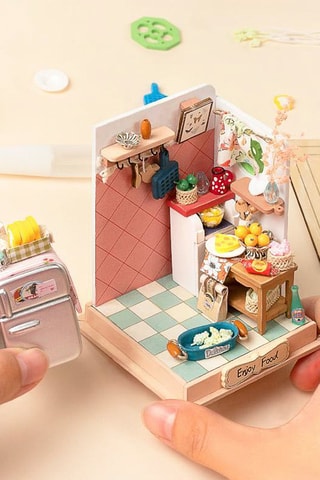 Maquette 3D Goût de la vie en bois - 56 pièces - Dès 6 ans