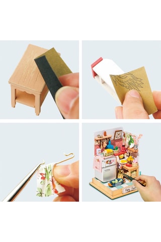 Maquette 3D Goût de la vie en bois - 56 pièces - Dès 6 ans