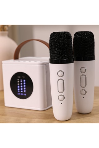 Kit de karaoké - Blanc