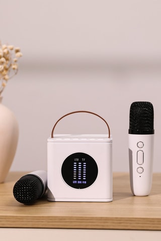 Kit de karaoké - Blanc