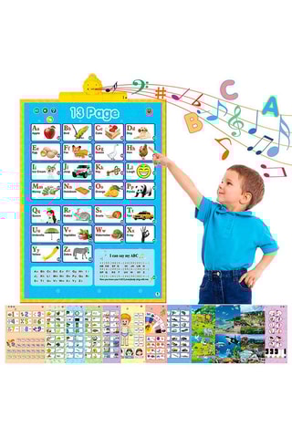 Livre électronique interactif pour l'apprentissage de l'anglais - Dès 3 ans