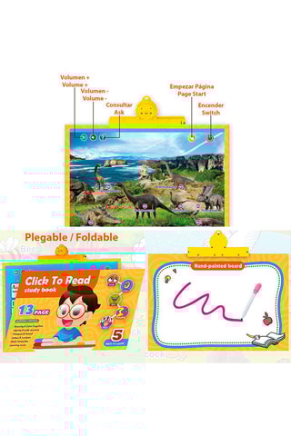 Livre électronique interactif pour l'apprentissage de l'anglais - Dès 3 ans