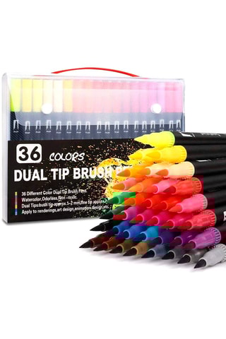 36 feutres - Multicolore