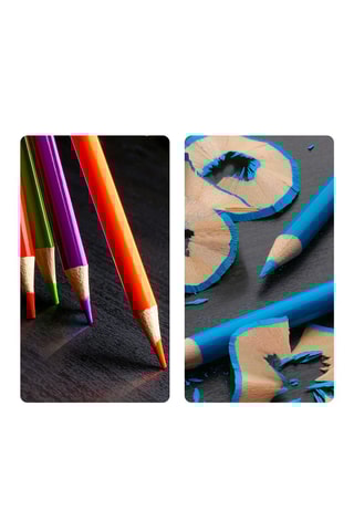 120 crayons de couleur à l'huile