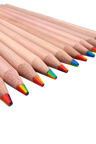 12 crayons de couleur - Multicolore