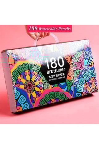 180 crayons de couleur aquarelle