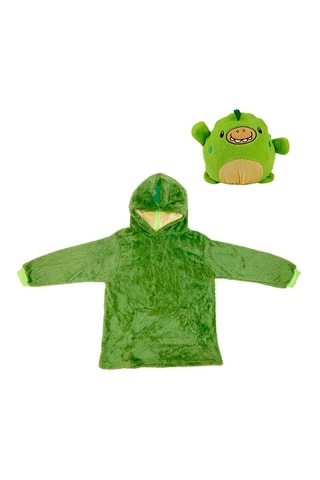Sweat convertible en peluche extra douce - Vert