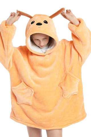 Sweat d'intérieur chien - Orange clair