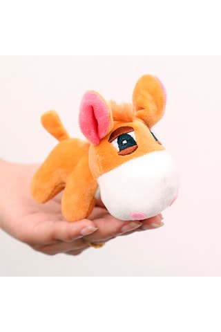 Peluche pendentif âne