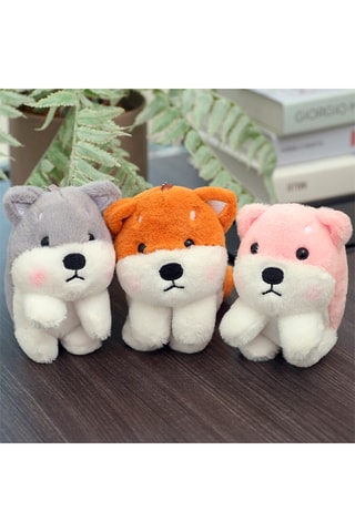 Peluche pendentif Shiba Inu