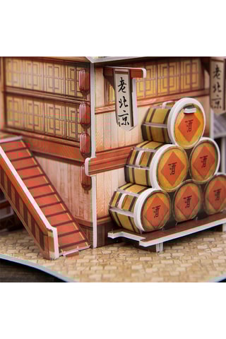 Puzzle 3D World style chine orientale taverne du dragon traditionnelle - 29 pièces