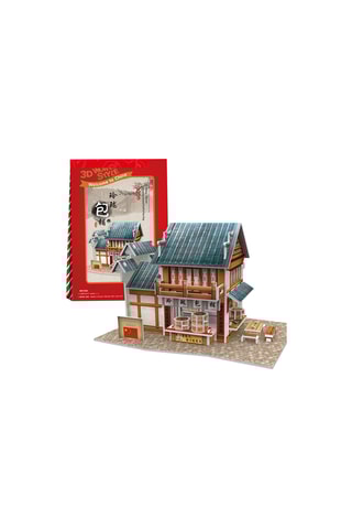 Puzzle 3D World style chine orientale magasin linglong traditionnel - 39 pièces