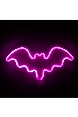 Chauve-souris LED - Fuchsia