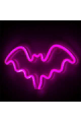 Chauve-souris LED - Fuchsia