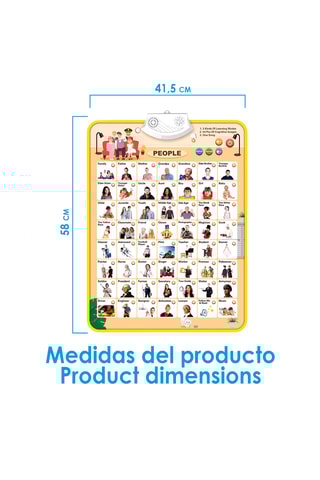 Alphabet électronique interactif pour apprendre l’anglais - Dès 1 an