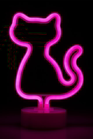Chat LED - Fuchsia