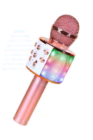 Microphone sans fil multifonctions - Doré rose