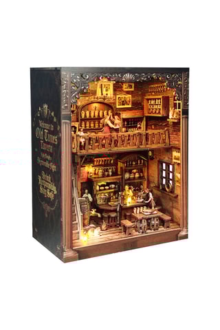 Maquette 3D Coin de lecture en bois - 247 pièces - Dès 8 ans