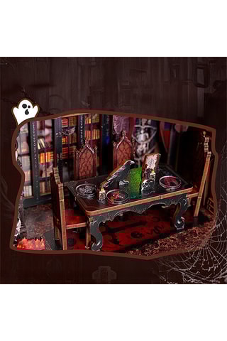 Maquette 3D Coin de lecture en bois - 155 pièces - Dès 8 ans