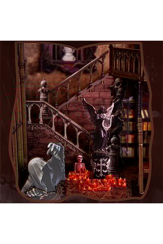 Maquette 3D Coin de lecture en bois - 155 pièces - Dès 8 ans