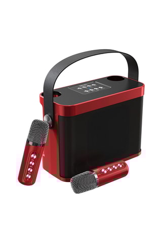 Enceinte sans fil - 10 W - Rouge et noir