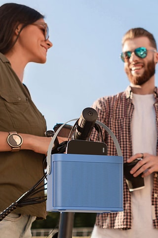 Enceinte sans fil - 10 W - Rouge et noir