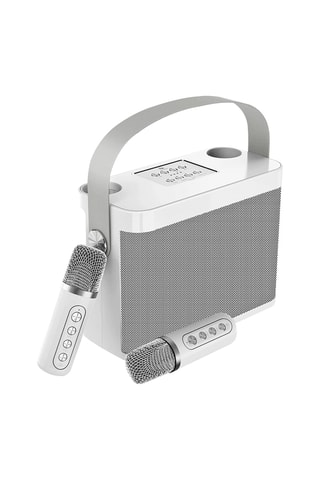 Enceinte sans fil - 10 W - Blanc et gris