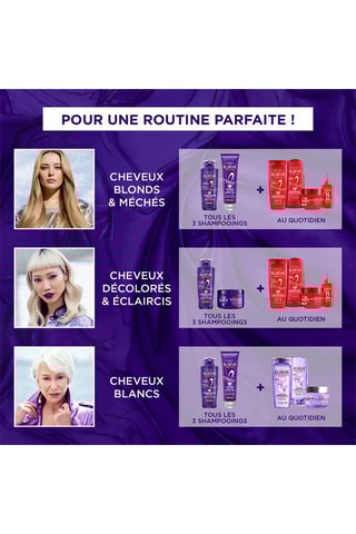 Intensieve Paars Masker Color-Vive - Gebleekt of Opgelicht Haar - 250 ml