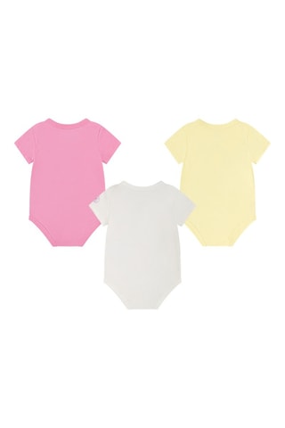 3 bodys - Rose et jaune