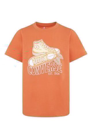 T-shirt en coton biologique - Orange
