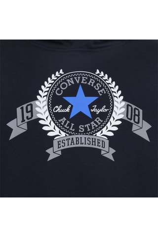 Sweat à capuche en coton biologique - Noir