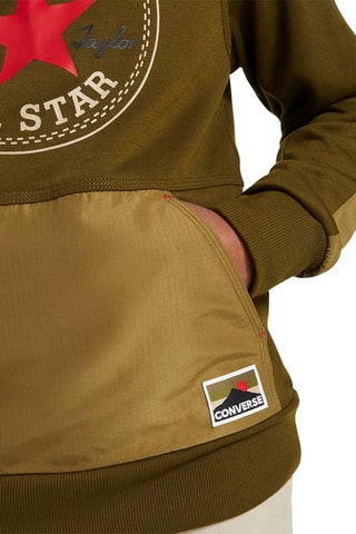 Sweat à capuche Kaki