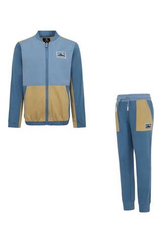 Ensemble Bleu et beige