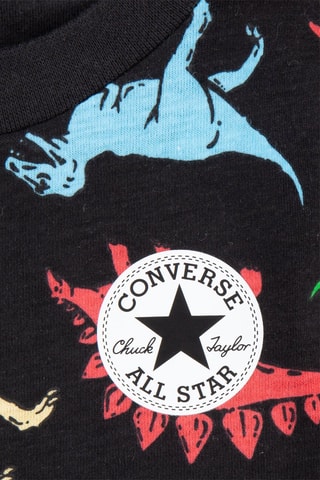 T-shirt et jogging - Noir et gris clair chiné