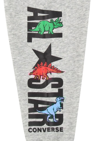 T-shirt et jogging - Noir et gris clair chiné