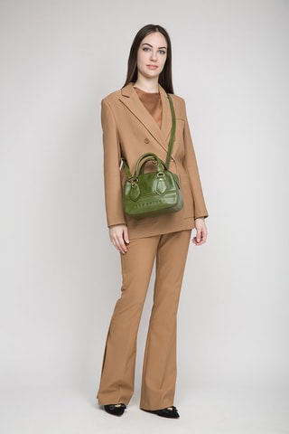 Sac à main en cuir Daphne - Vert