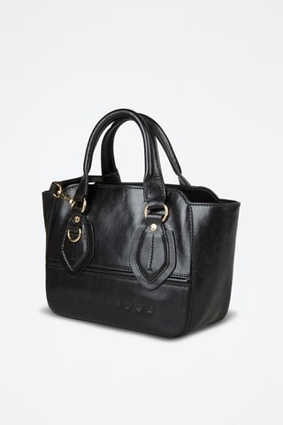 Sac à main en cuir Daphne - Noir