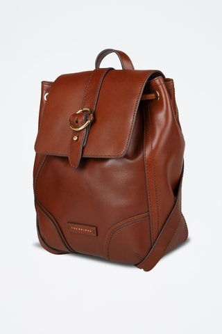 Sac à dos en cuir Matilde - Marron