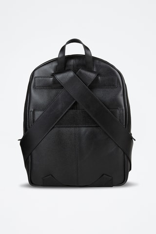 Sac à dos en cuir Biagio - Noir